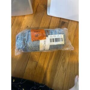 Madewell Rivet & Thread light wash wide leg jeans NWT